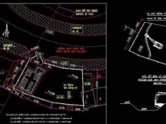 Bản vẽ file biện pháp thi công trạm bơm tưới tiêu