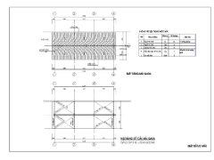 Bản vẽ file cad nhà xe máy móc 3 gian 1 cột giữa kt dài 15x7m