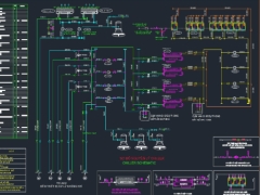 Bản vẽ hệ thống Chiller cho trung tâm thương mại và hệ thống thông gió công suất lớn