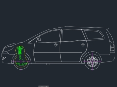 Bản vẽ Hệ thống treo trên xe Toyota Innova