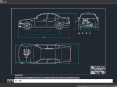 Bản vẽ Hộp số vô cấp (CVT) điều khiển tự động trên ô tô