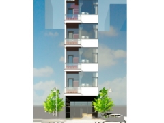 Bản vẽ kết cấu kiến trúc nhà ở 5 tầng kích thước 4.5x8m