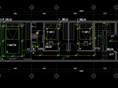 Bản vẽ kỹ thuật thi công cơ điện nhà phố 3 tầng 5x20 full hồ sơ và khối lượng