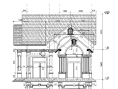 Bản vẽ nhà biệt thự 2 tầng sang trọng mái thái 7.7x16.3 đầy đủ bản vẽ bản vẽ