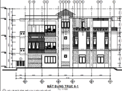 Bản vẽ nhà 3 tầng,nhà nhố 3 tầng,Bản vẽ nhà phố 3 tầng đẹp