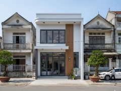 Bản vẽ nhà phố 1 tầng lửng 5x14m