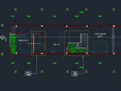 Bản vẽ nhà phố 3 tầng 5x25m đầy đủ file kết cấu , điện nước