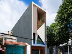 Bản vẽ nhà phố hiện đại 5x20m đầy đủ file cad kiến trúc , kết cấu, file sketchup2015 phối cảnh