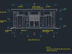 Bản vẽ nhà trạm điện kích thước 9.2x9.7m (full kiến trúc, kết cấu, khối lượng)