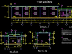 Bản vẽ nhà trạm nguồn điện