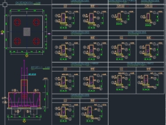 Bản vẽ nhà xưởng 4300m2 4 tầng