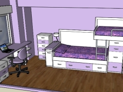 Bản vẽ phòng ngủ mới nhất model