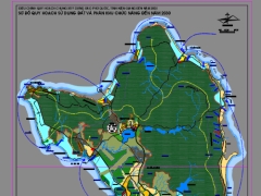 Bản vẽ quy hoạch chi tiết sử dụng đất đến năm 2030 của đảo Phú Quốc -Kiên Giang