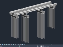 Bản vẽ Revit cơ bản Cầu Đúc Hẫng