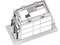 Bản vẽ revit mẫu biệt thự tân cổ điển 3 tầng 8x17.9m