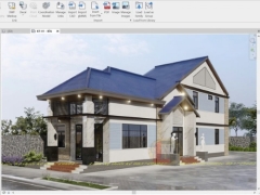 Bản vẽ revit nhà phố gác lửng 6.4x22m