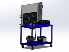Bản vẽ Solidworks mô hình hệ thống điều hòa trên ô tô