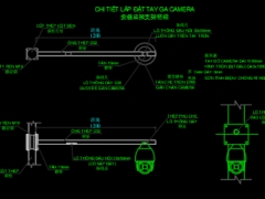 Bản vẽ thiết kế autocad camera