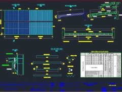 Bản vẽ thiết kế cầu dầm bản rỗng có L=24m