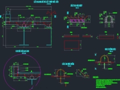 Bản vẽ thiết kế cầu dầm thép liên hợp (2 nhịp 24m) chi tiết