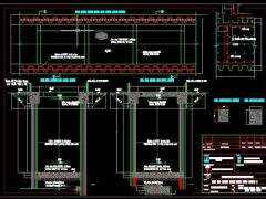 Bản vẽ thiết kế cấu tạo cùng biện pháp thi công kênh dẫn nước nhà máy nhiệt điện Nhơ Trạch 1 chi tiết
