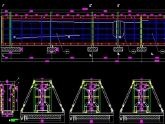 Bản vẽ thiết kế cấu tạo ván khuôn dầm BTCT I 18.8m dự ứng lực
