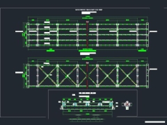 Bản vẽ thiết kế cầu treo nhịp 110m đầy đủ
