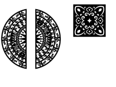 Bản vẽ thiết kế cnc trống đồng và hoa văn cổng