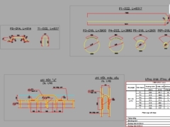 Bản vẽ thiết kế cọc Shinso đường kích D=1.2m bố trí cọc thép