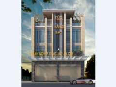 Bản vẽ thiết kế cửa hàng vàng bạc kết hợp nhà ở 11.5x14.2m