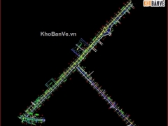 Bản vẽ thiết kế đường giao thông Phú Xuyên Hà Nội bản vẽ kèm dự toán