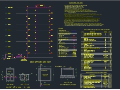 Bản vẽ thiết kế hệ thống cấp thoát nước trung tâm y tế 7 tầng