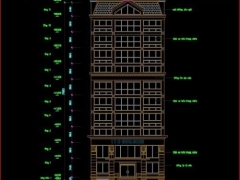 Bản vẽ thiết kế hệ thống điện văn phòng 43C Ngô Quyền