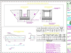 Bản vẽ thiết kế mương thủy lợi (CAD, Thuyết minh Dự toán)