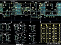 Bản vẽ thiết kế nhà liên kế phố góc 5 tầng có diện tích 5x28m (Full)