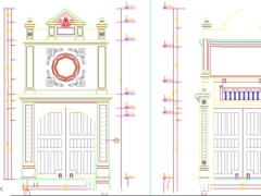 Bản vẽ thiết kế sửa chữa chùa Vẽ ở thành phố Hải Phòng
