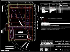 Bản vẽ trạm biến áp thủ đức 110.22kv(mặt bằng+sơ đồ nguyên lý)