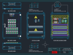 tủ điện,Tủ điện chiếu sáng,File cad tủ điện 3 pha,Bản vẽ tủ điện thi công,Bản vẽ tủ điện solar