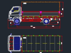 Bản vẽ Xe tải Hyundai Mighty HD72