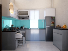 Bếp sang trọng chi tiết công năng