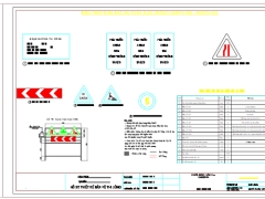 Biện pháp đảm bảo an toàn giao thông khi thi công tuyến đường (thuyết minh+bản vẻ)