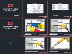 Biện pháp khoan cấy thép neo kết cấu bê tông