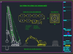 Biện pháp thi công cọc khoan nhồi mặt bằng 42x39m (mặt bằng+ thuyết minh+tiến độ+chi tiết)
