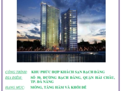 Biện pháp thi công tầng hầm Khu phức hợp khách sạn