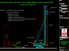 Biện pháp thi công và file thuyết minh cọc xi măng đất