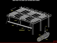 Biện pháp tổ chức thi công nhà xưởng đầy đủ trình tự các công đoạn
