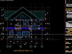 Biệt thự 2 tầng diện tích 13x15m đầy đủ hạng mục