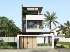 Biệt thự 2 tầng kích thước 7x18m