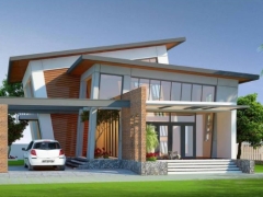 Biệt thự 2 tầng kiểu mới su việt nam đẹp