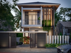 Biệt thự 2 tầng skp sang trọng